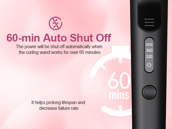 60-min Auto Shut Off