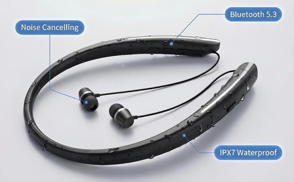 Neckband Bluetooth Headphone