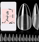 soft gel nail gelly tip apres gel x nails coffin nails press on nails glue on nails