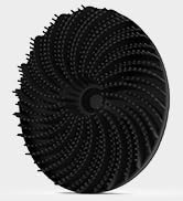 BEAUTAIL Silicone Body Scrubber Shower Bath Brush Exfoliating Loofah men women body scrubber