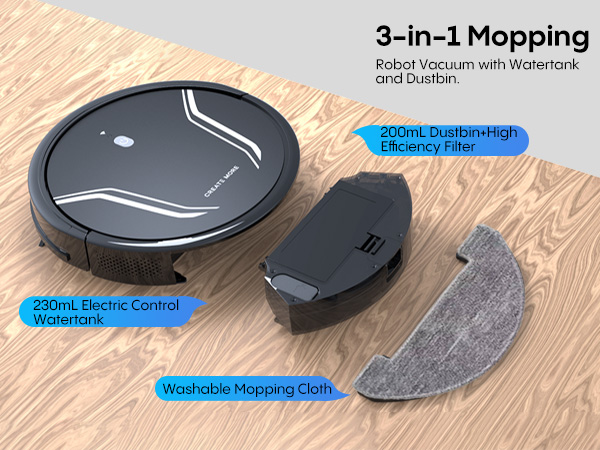 3-in-1 Mopping