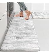 KIMODE Anti Fatigue Kitchen Mats for Floor, Abstract Farmhouse Kitchen Rugs, Cushioned Kitchen Fl...