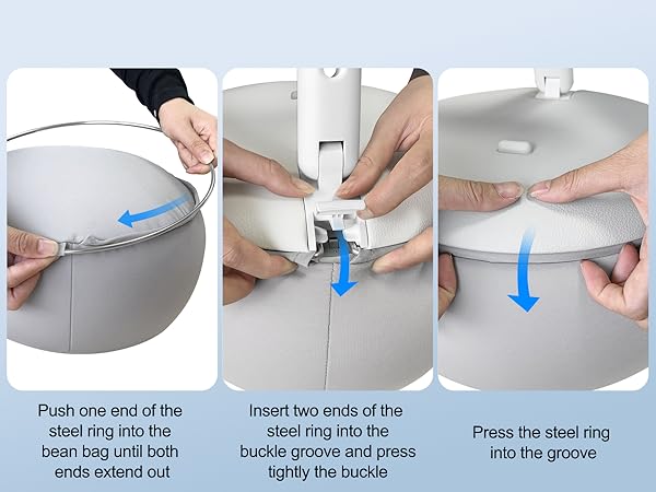 iPad lap pillow holder