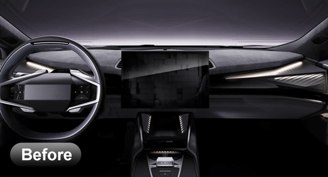 led car lights interior