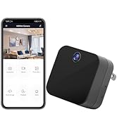 USB Charger Camera WiFi Mini Camera HD 1080P Wall Charger Nanny Cam Wireless Home Security with M...