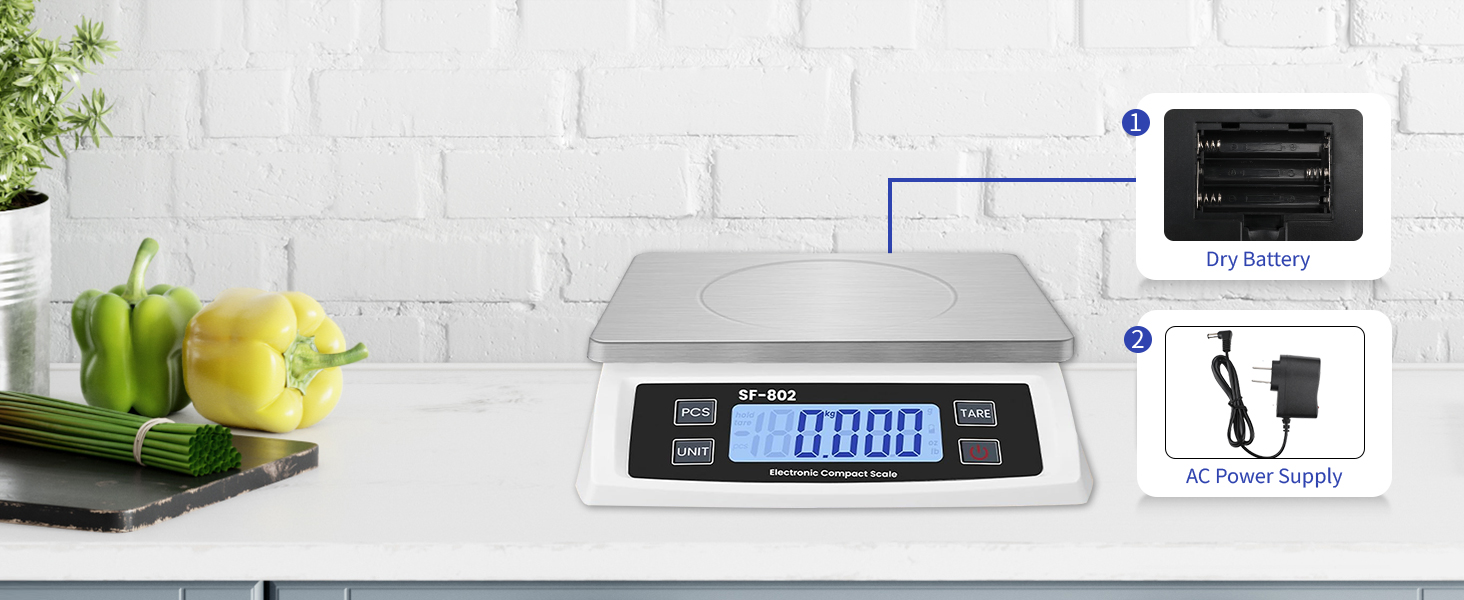 food scales for kitchen with nutrition