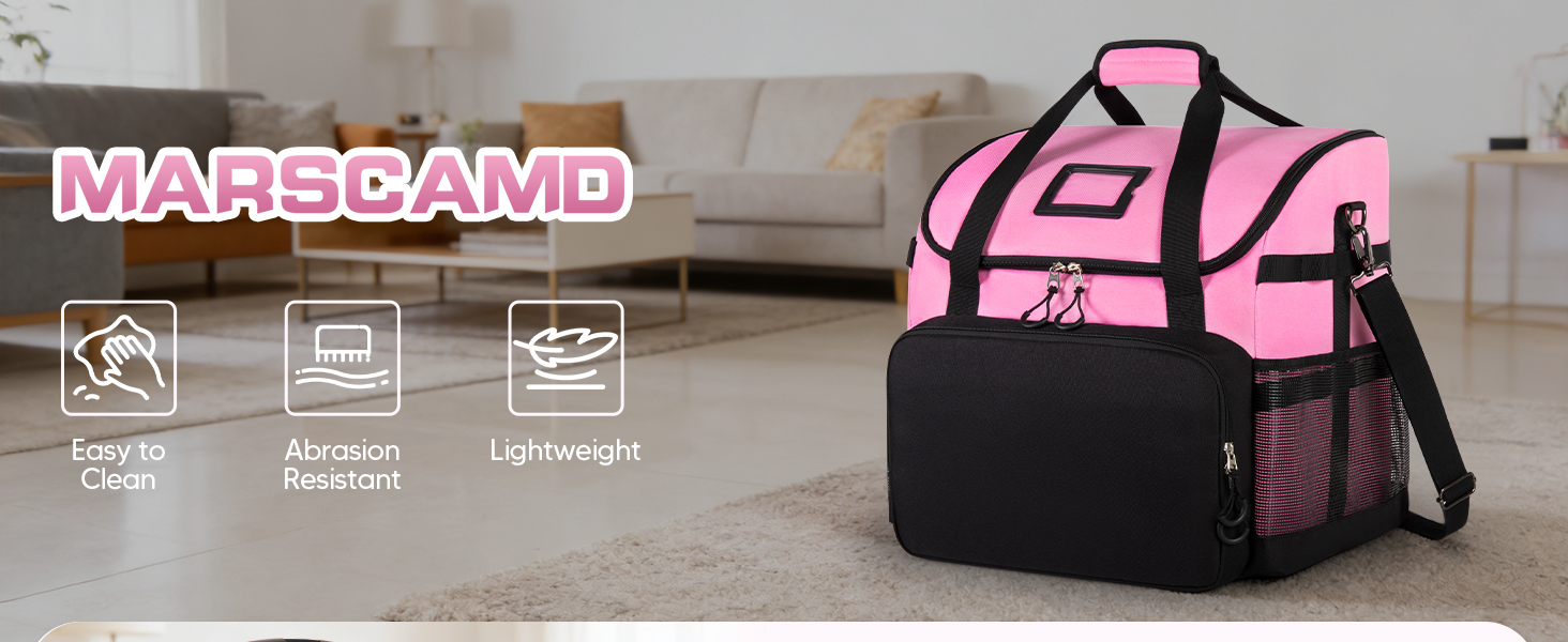 Large Rolling Cleaning Caddy Bag