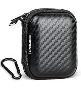 RISETECH Earbud Case Holder Earphone Case Hard EVA Headphone Storage Bag Small Zipper Pouch Compa...