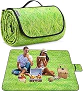 Large Beach Blanket Waterproof Sandproof Picnic Blankets Outdoor Blanket Foldable Beach Mat Sandf...