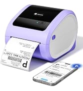 Phomemo D520BT Bluetooth Thermal Label Printer with Built-in Paper Bin | 4X6 Wireless Shipping La...