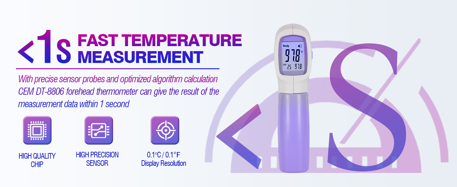 FAST TEMPERATURE MEASUREMENT