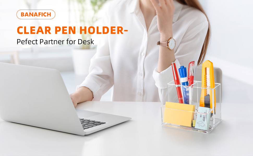acrylic pen holder