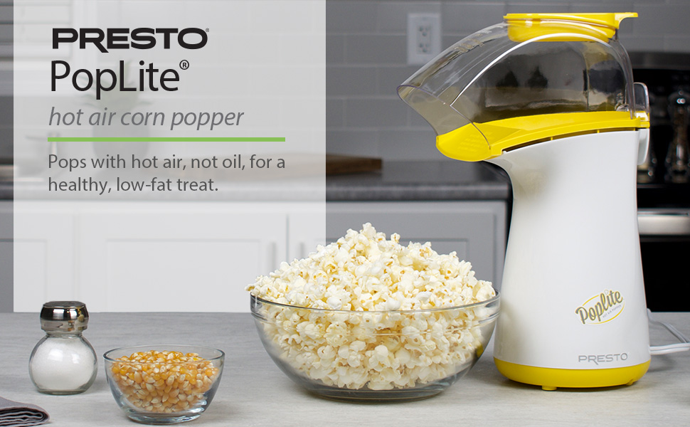 04820 Poplite hot air Popper - White