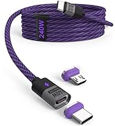 BRIMFORD 240W USB C to USB C Charger Cable 3.9ft, PD3.1 5A Magnetic Charging Cable, Nylon Braided...