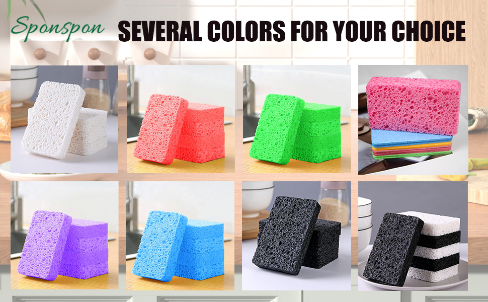 Dishwashing sponge
