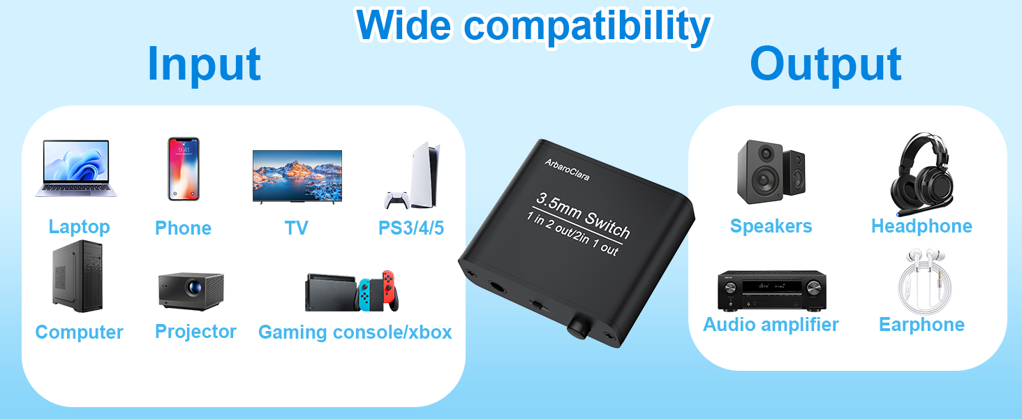 3.5mm audio Switch