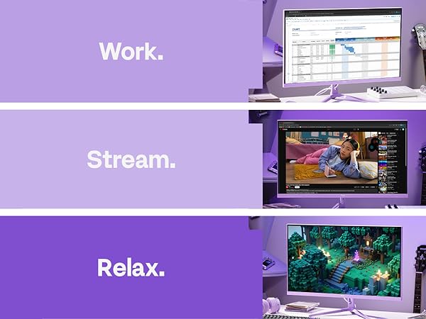 work. stream. relax.