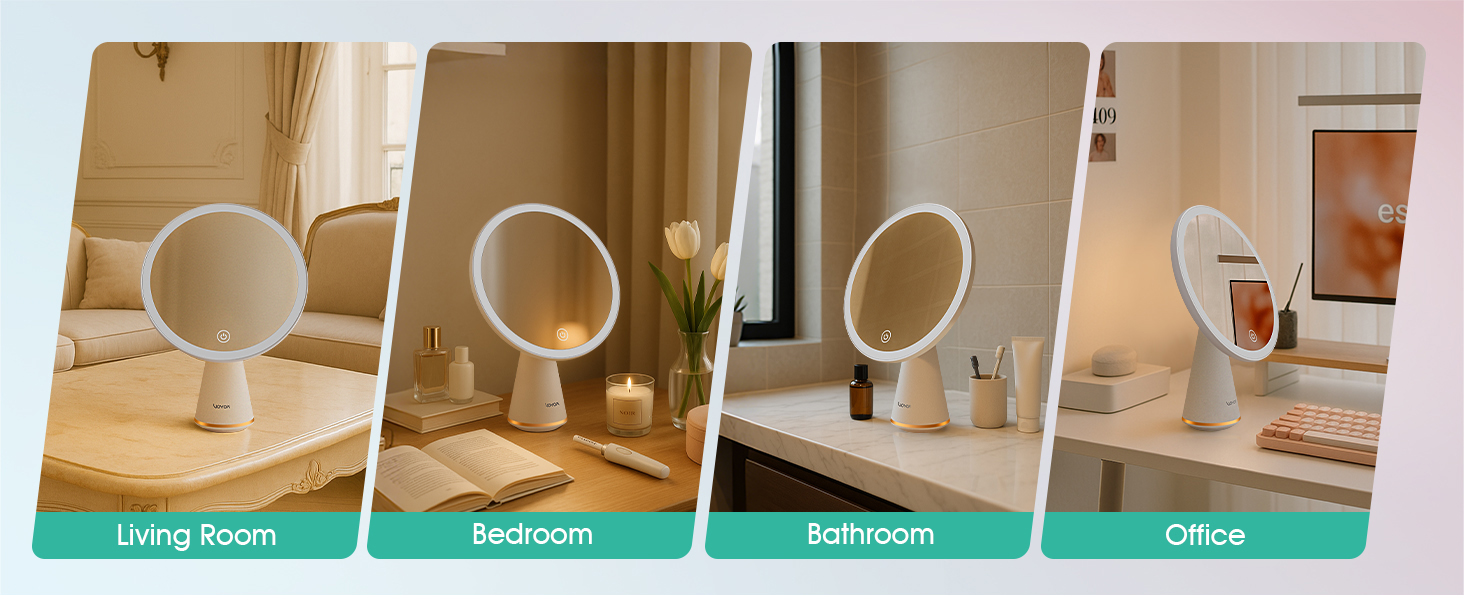 makeup mirror with light lighted makeup mirror