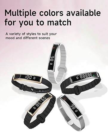 Smart Bracelet for Women Men Android iOS