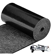 Boat Trailer Bunk Carpet - 13ft x 12inch 6mm Thick Marine Carpeting Covers with PVC for 2x4 2x6 B...