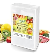 W&amp;Y Vacuum Sealer Bags for Food, 100 Count 6" x 10" Commercial Grade Embossed Food Vacuum Sealer ...
