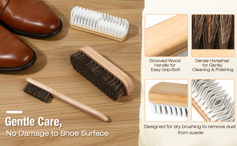 shoe brush detail