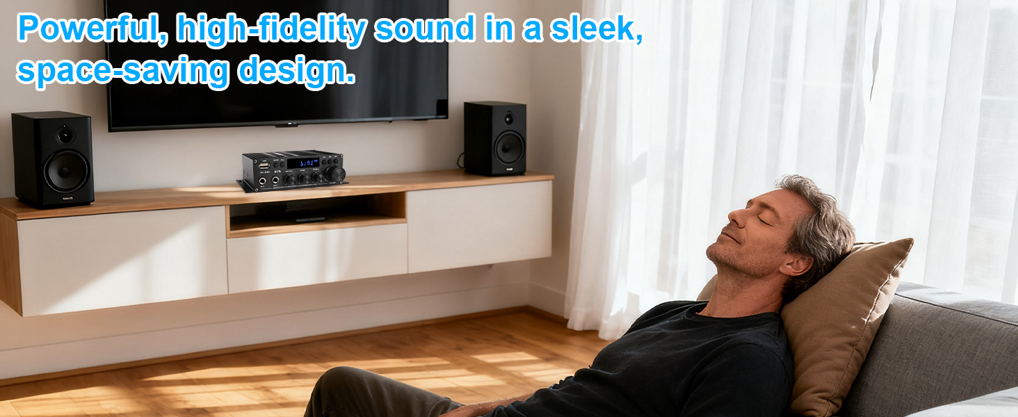 Bluetooth 5.0 amplifier