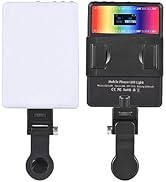 Andoer Portable Clip-on Light for Tablet/Laptop 5W Bi-color LED Light 2500K-9000K Color Temperatu...