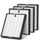 CHIVALZ 4 Pack HY4866 True HEPA Replacement Filters Compatible with MORENTO HY4866 Air Purifier, ...
