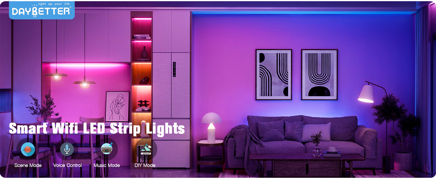 smart wifi led strip lights
