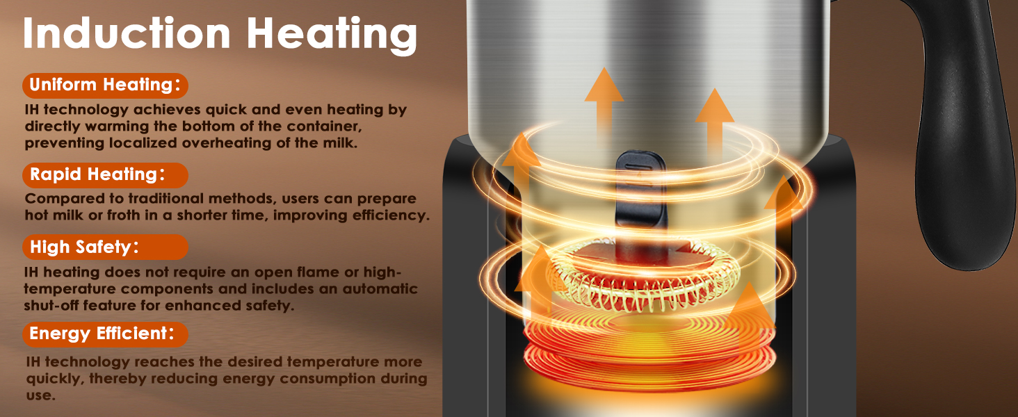 milk frother steamer