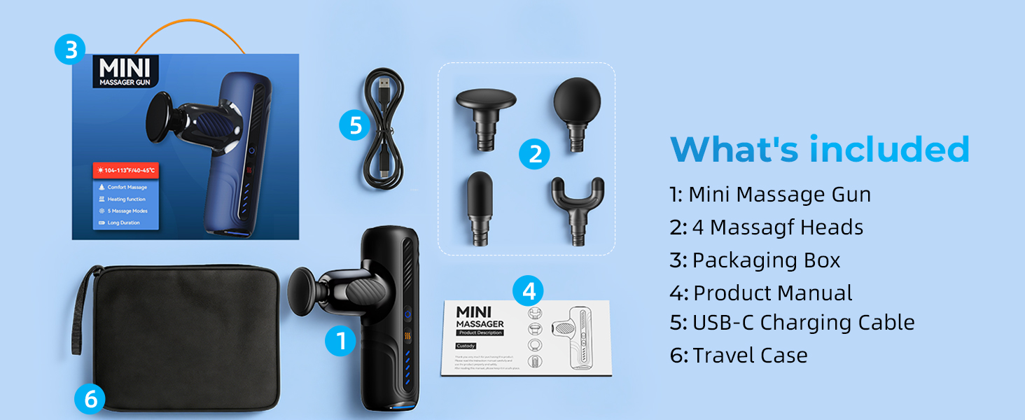 Mini Thermal Massage Gun