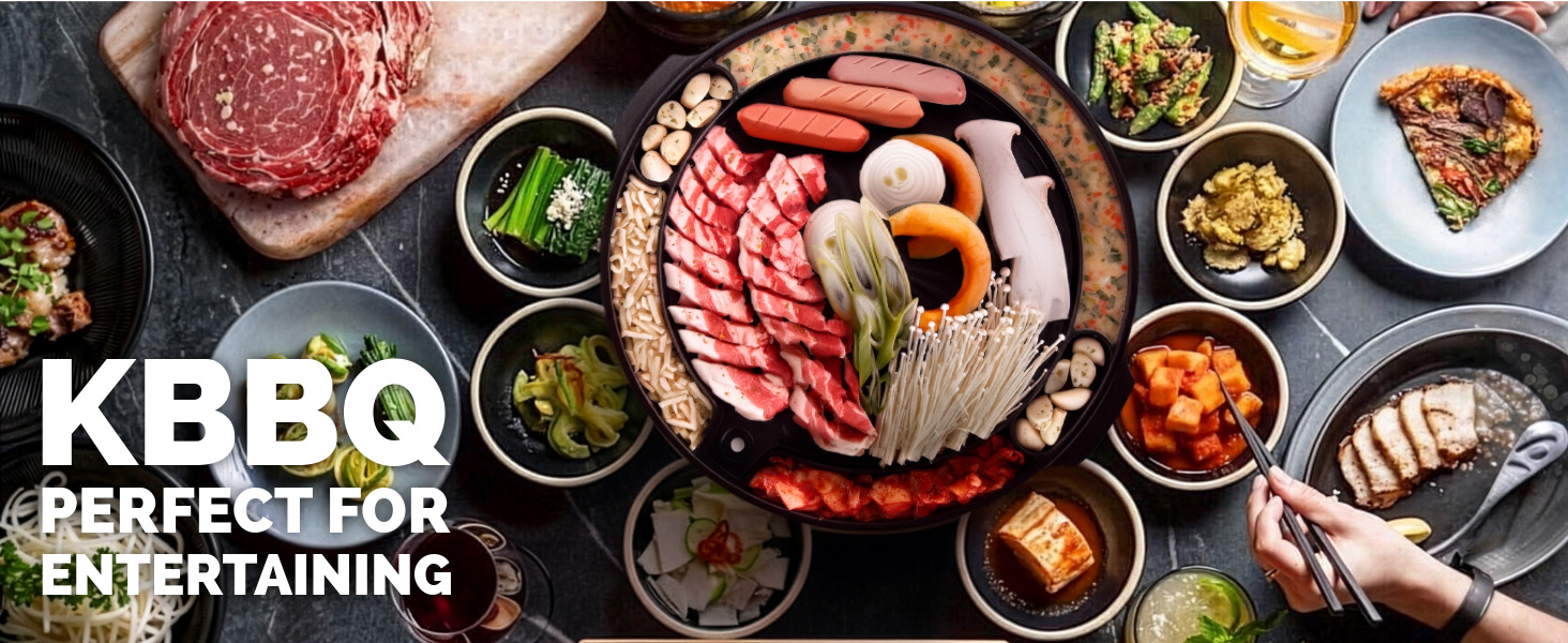 cooking on the table