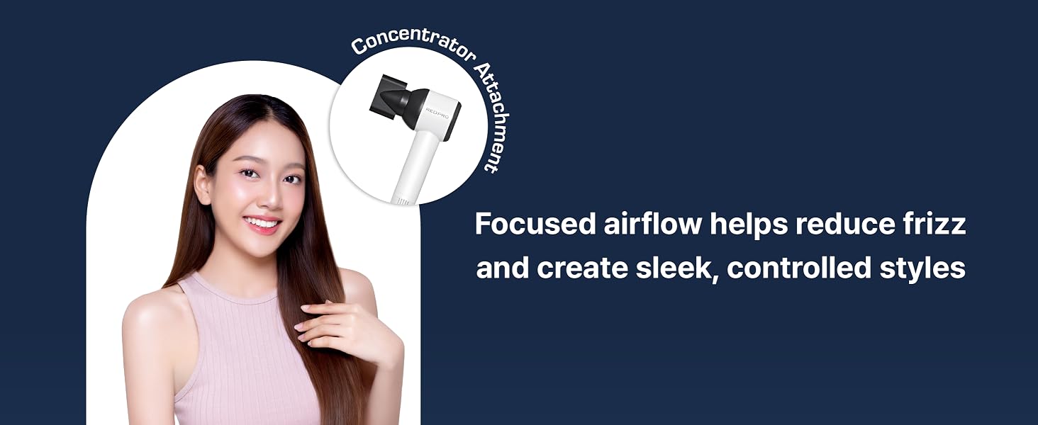 red pro hair dryer blow dryer super strong lightweight styler straightener diffuser concentrator