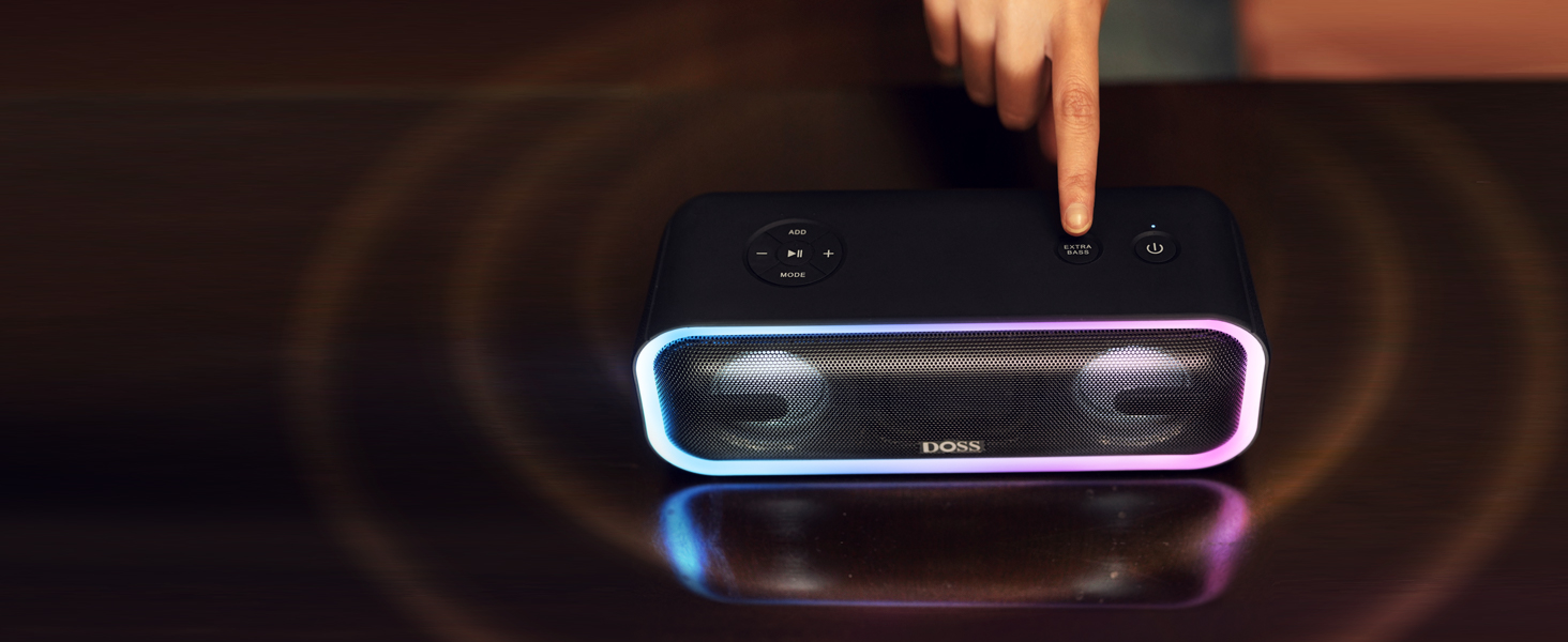 DOSS SoundBox Pro+ Bass Bluetooth Speaker
