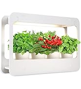 TORCHSTAR LED Indoor Herb Garden, CRI 95+, Herb Grower Light with Timer, Indoor Gardening System,...