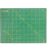 Elan Cutting Mat A2 Green, 5-Ply Craft Mat, Self Healing Cutting Mat 60x45 CM, Craft Cutting Boar...