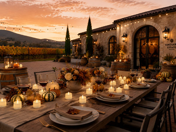 Elegant Illumination for Evening Events