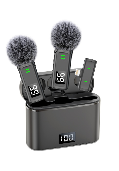 wireless microphone for video recording