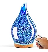 Porseme 280ml Essential Oil Diffuser, Aroma Ultrasonic Humidifier with Remote Control, BPA Free, ...
