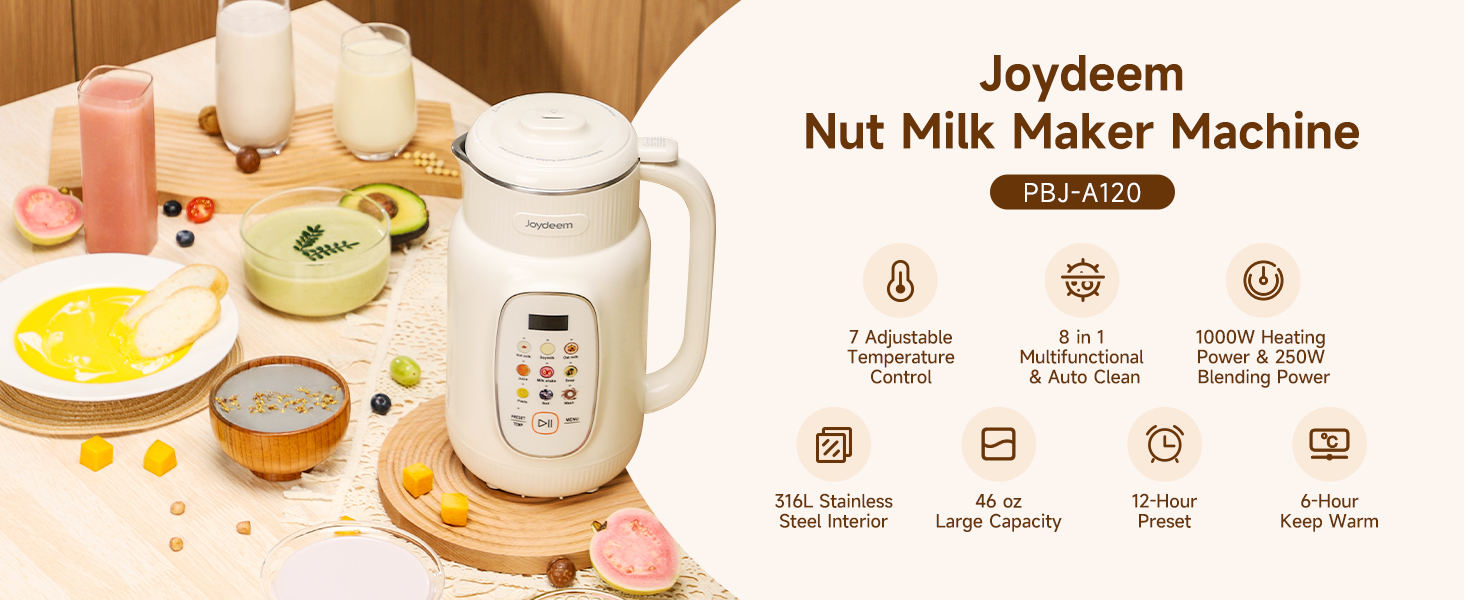 joydeem nut milk machine