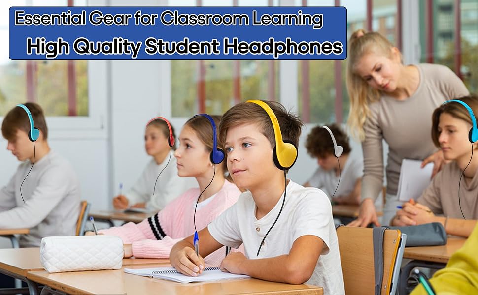 headphones for kids for school