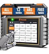 2024 Foxwell NT726 OBD2 Scanner, All System Code Reader Scan Tool, 12+ Service Reset with ABS Ble...