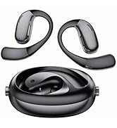 Open Ear Headphones, Bluetooth Headphones 50H Playtime with Noise Canceling Mic Headsets, Wireles...