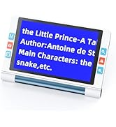 Eyoyo Portable Digital Magnifier, Electronic Reading Aid, 8 Inch Touchscreen 1280x800 w/Foldable ...