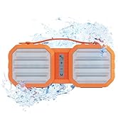 Coby Ranger Rugged Bluetooth 5.0 Indoor Outdoor Speaker - Music and Call Controls - USB, TF Card,...