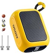 AstroAI Portable Electric Ball Pump - Ultra Fast Inflation, with Digital LCD Display, Preset Pres...