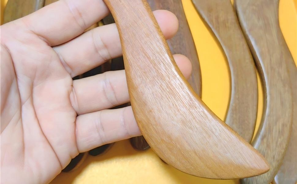 Sandalwood Gua Sha Massage Tool