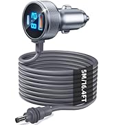 SegurVelo Starlink Mini Car Adapter, 3-in-1 Starlink Mini Car Charger with 16.4FT DC Power Cable,...