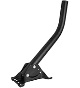 Skywalker 21” J-Pipe Pole Mount Mast for 18” Dish Antenna (1.66in OD/ Black)